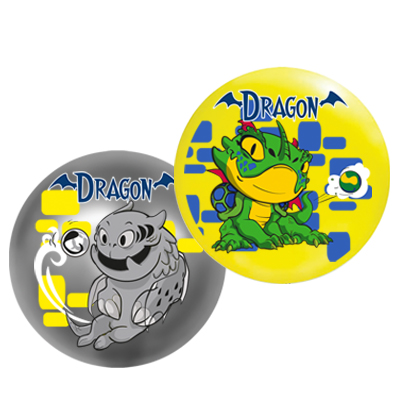 printed play balls dragons