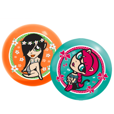 printed play balls girls