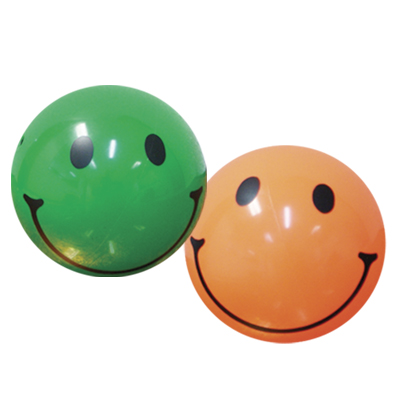 Spray Decorated Play Balls Happy Face